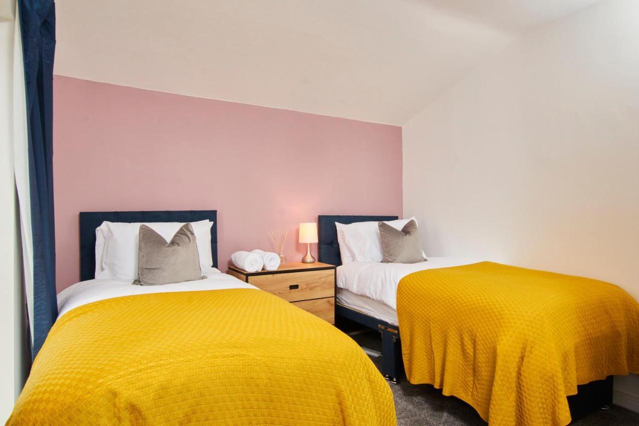 Beaut 5 Bed House W Parking Manchester Exterior foto