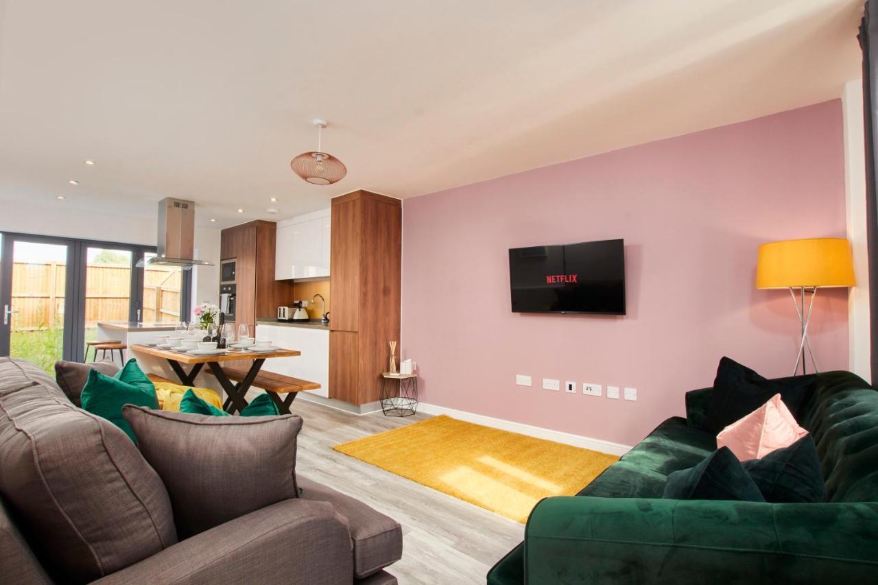 Beaut 5 Bed House W Parking Manchester Exterior foto