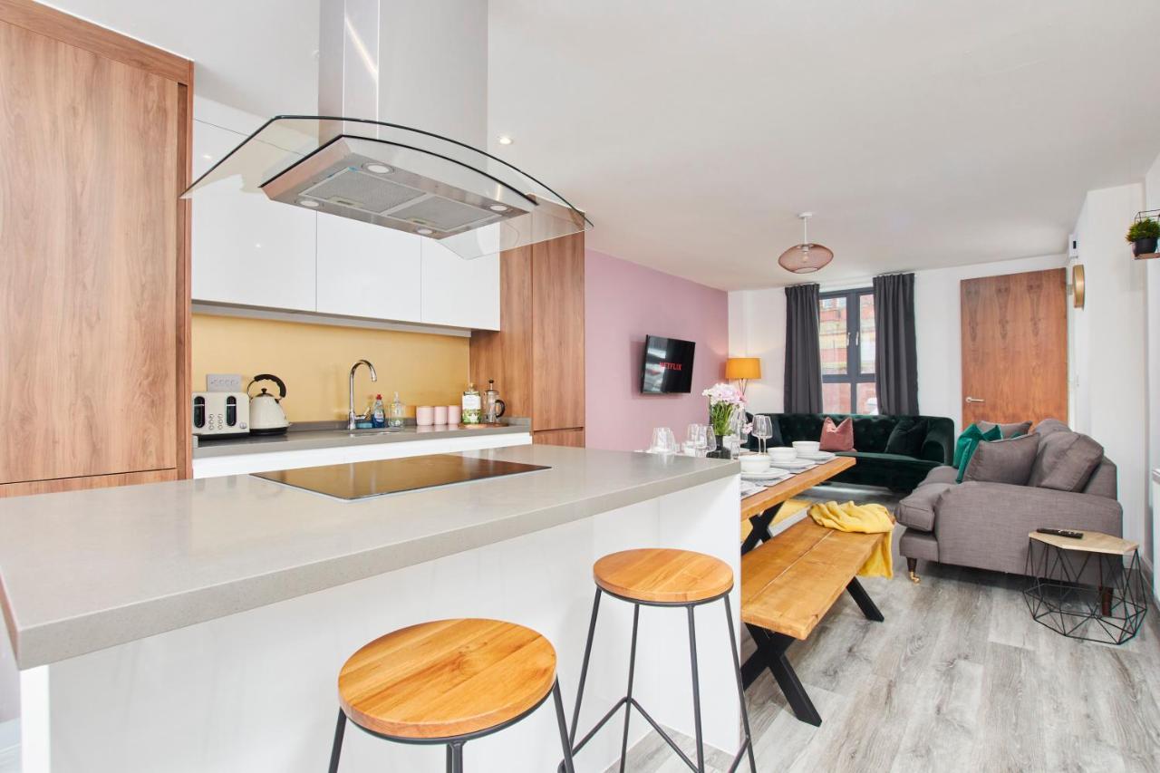Beaut 5 Bed House W Parking Manchester Exterior foto