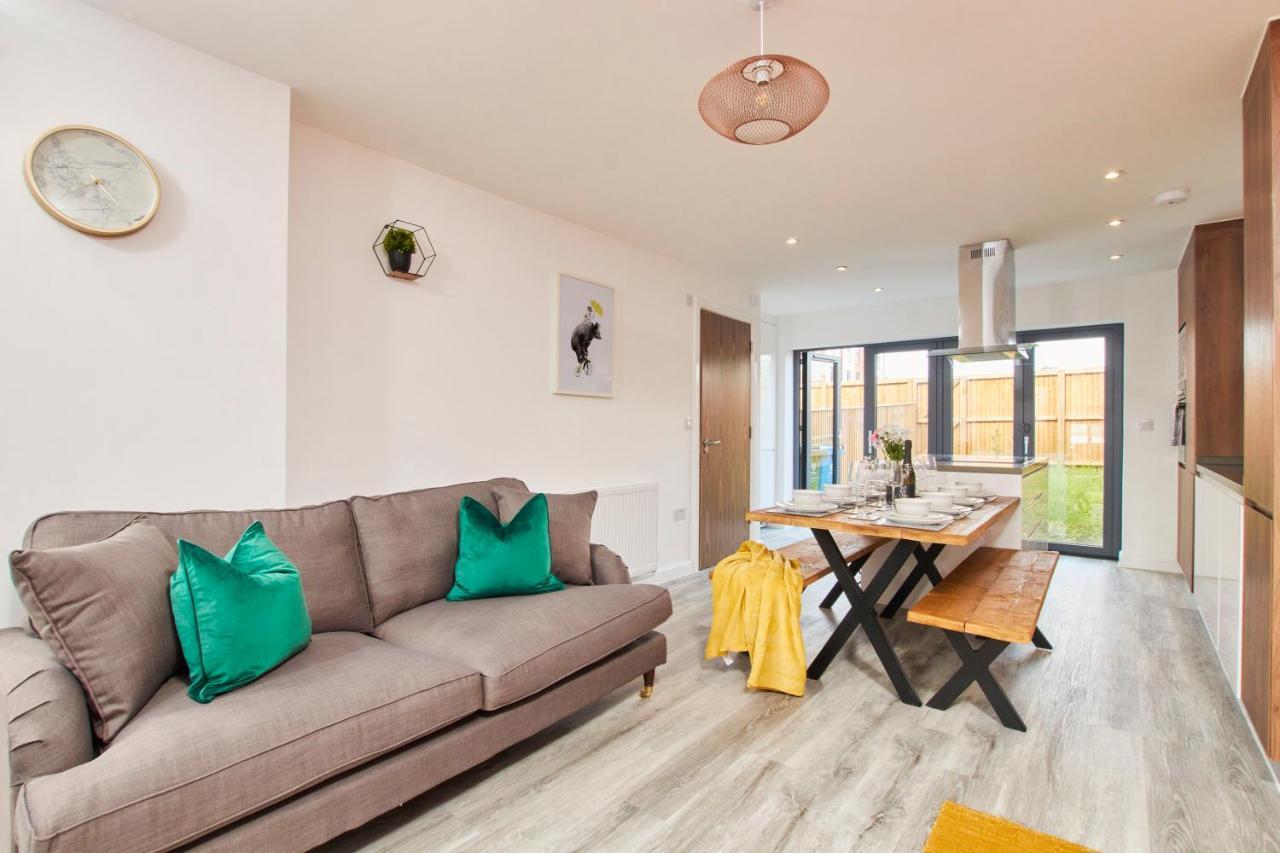 Beaut 5 Bed House W Parking Manchester Exterior foto